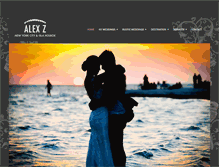 Tablet Screenshot of alexzphotography.com